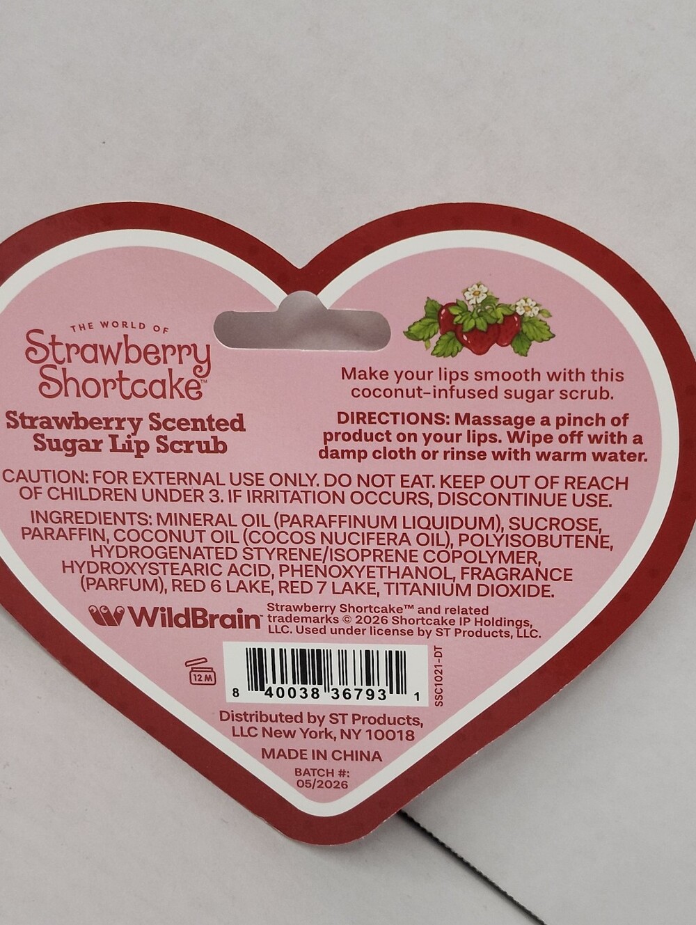 Strawberry Shortcake Strawberry Scented Lip Duo & Lip Scrub - Picture 7 of 7